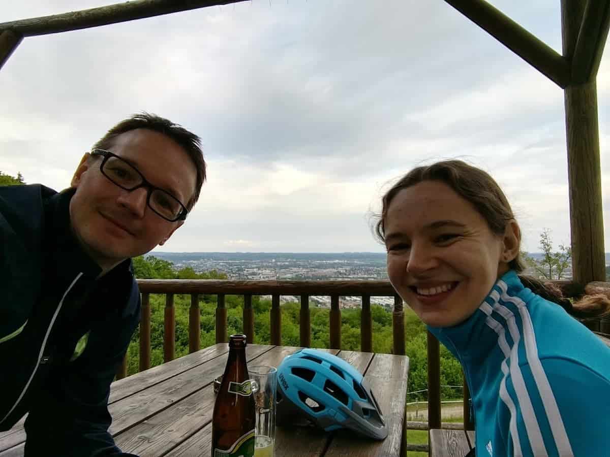 Blick Auf Graz Vom Buchkogel (Gh Orthacker Aus)