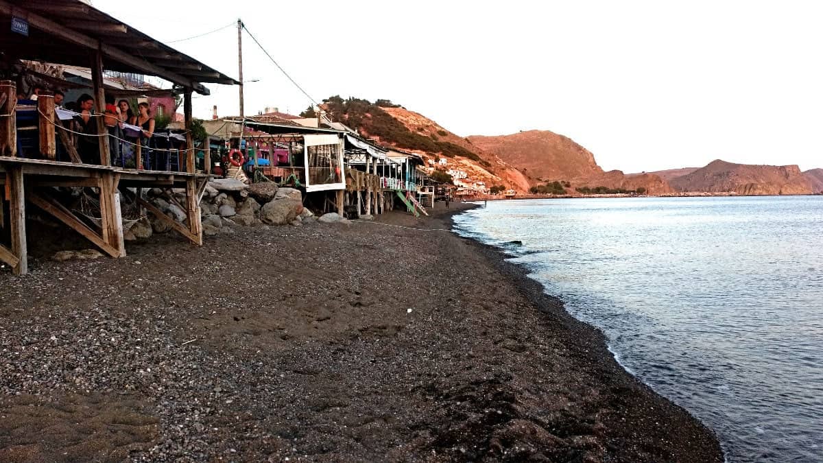 Skala Eressos Mit Dem Wohnmobil