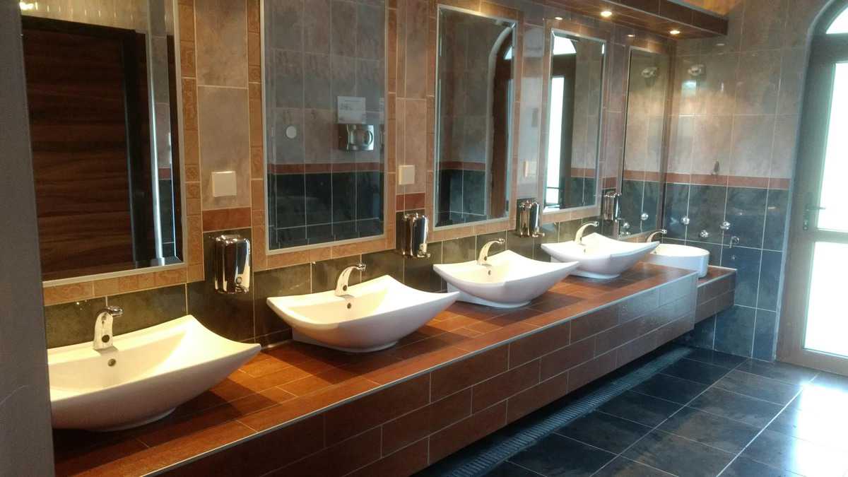 Waschbecken Camping Zasavica