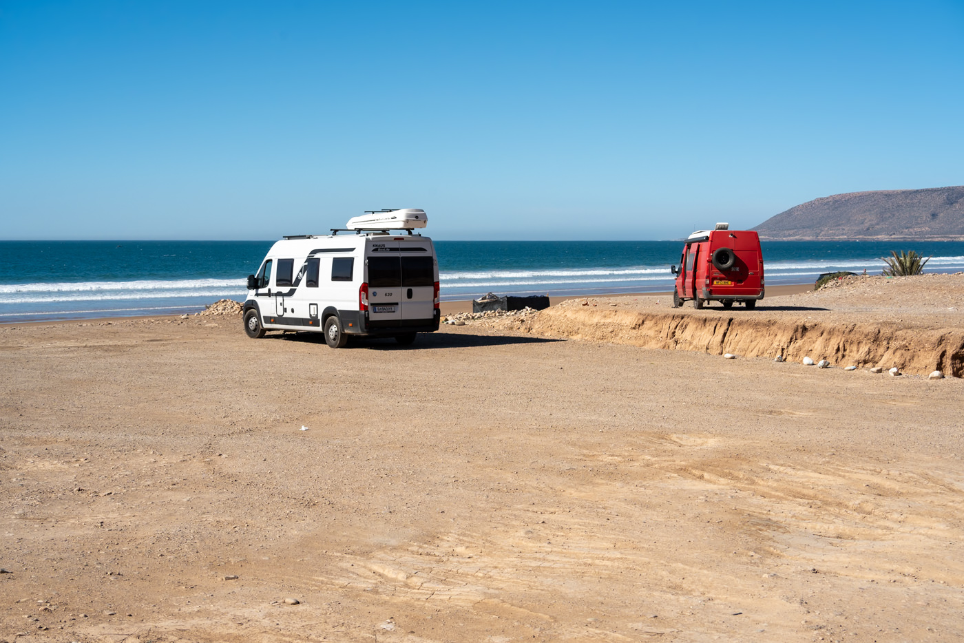 Vanlife am Strand
