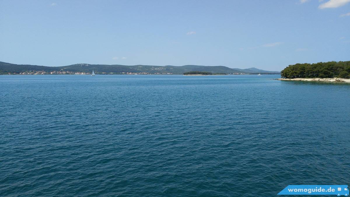 Blick Zurück Auf Biograd