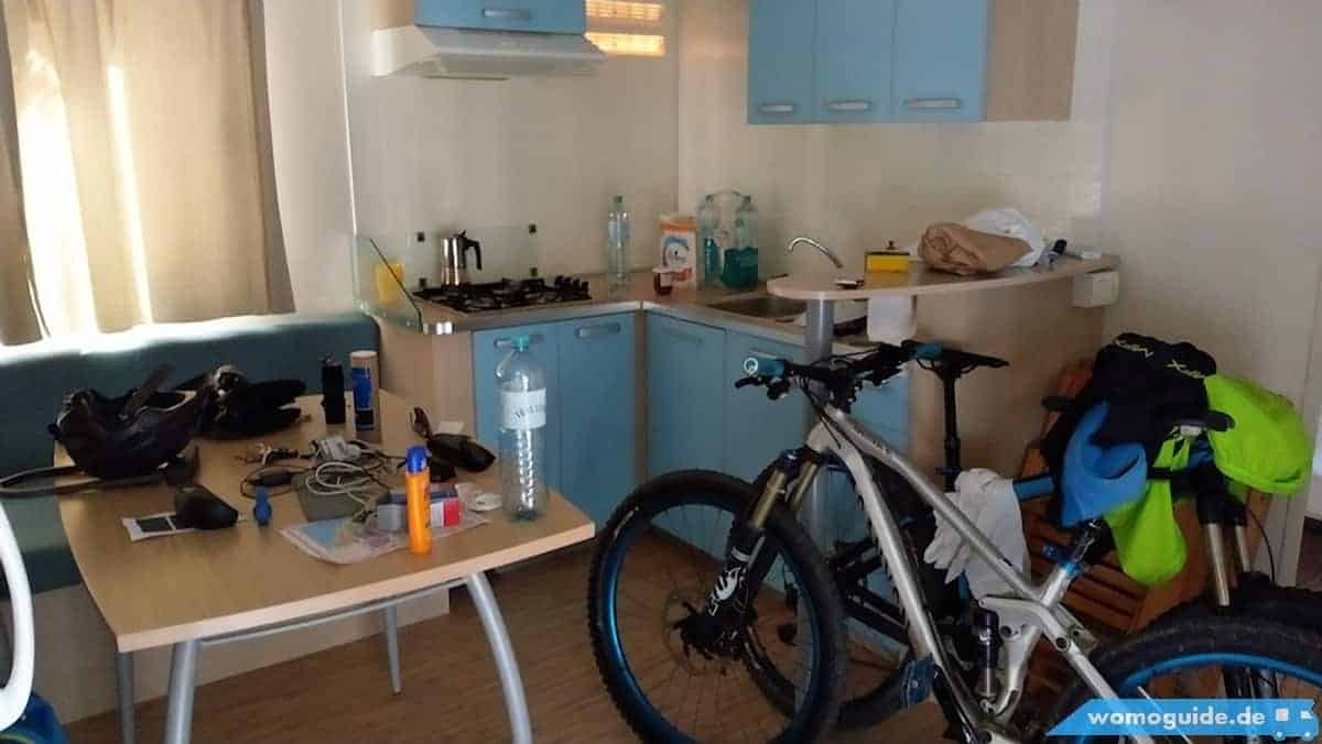 Mobilheim In Biograd, Küche