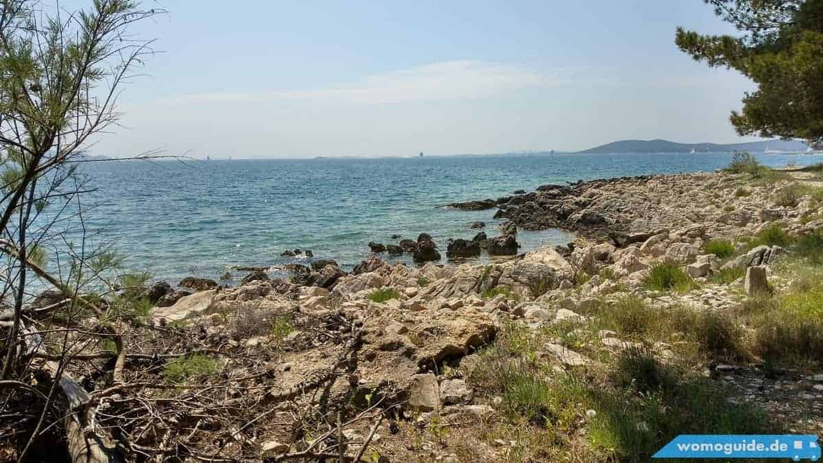 Vransko Jezero: Radtour Pakostane Ufer