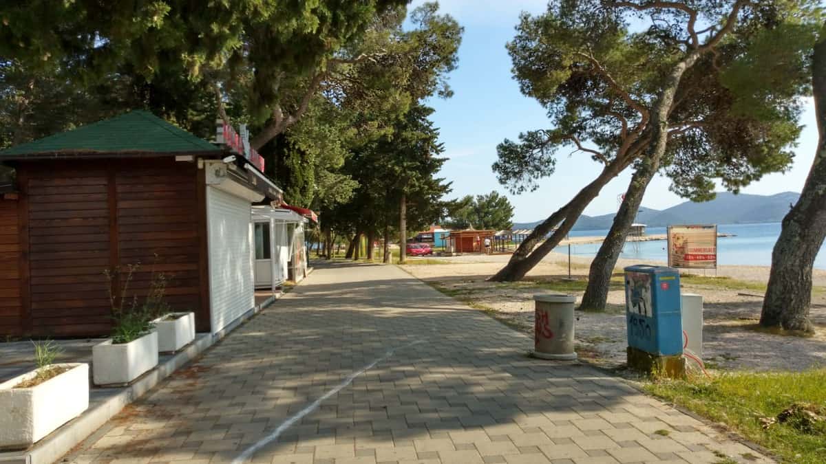 Strandpromenade In Biograd