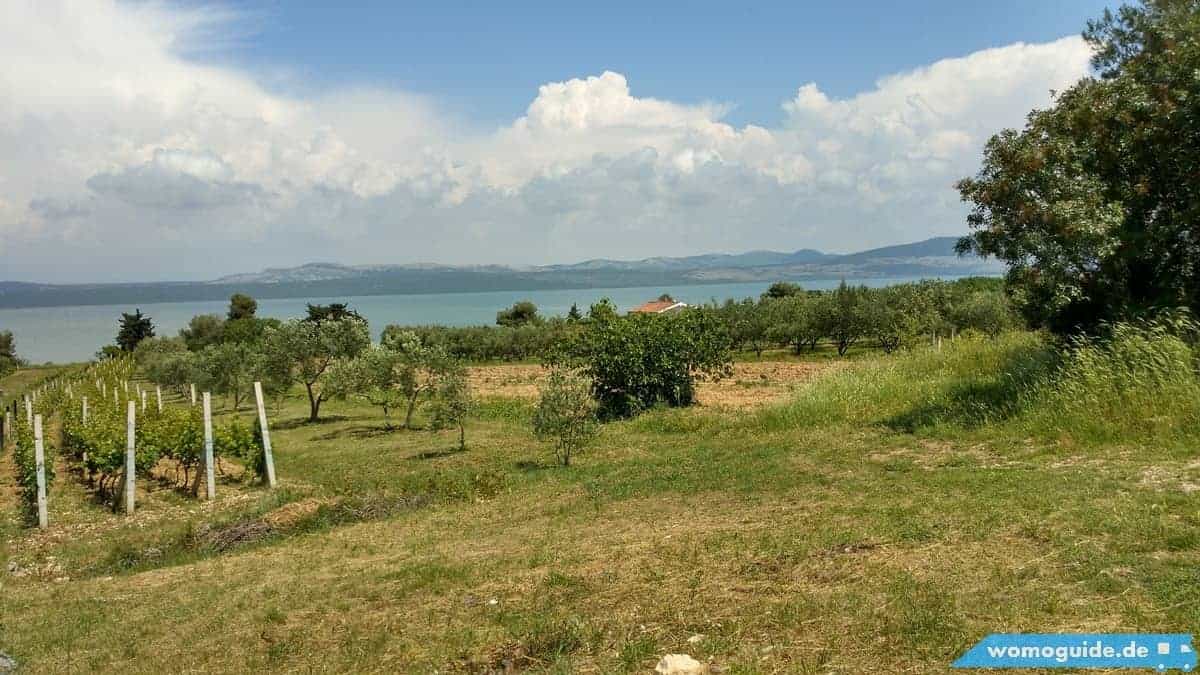 Vransko Jezero: Radtour Pakostane