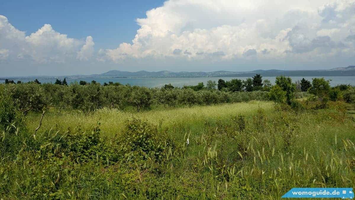 Vransko Jezero: Radtour Pakostane
