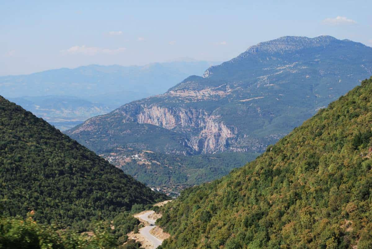 Pindos Gebirge Griechenland