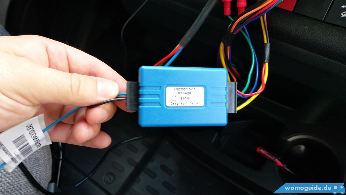 Naviceiver Im Wohnmobil Einbauen: Lenkrad Fernbedienung