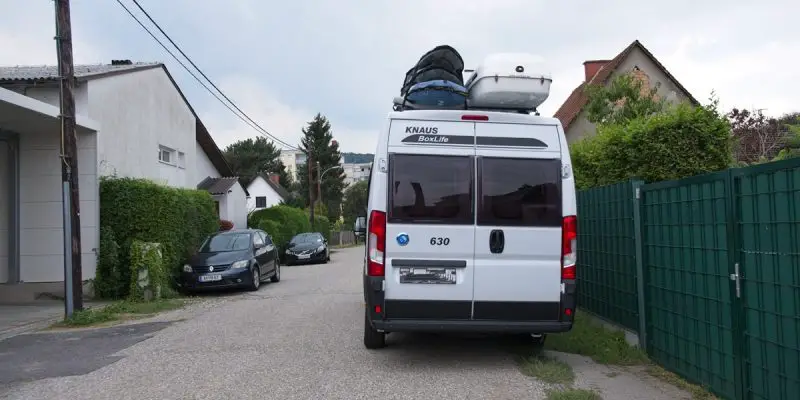 Aufbruch aus Graz zur Balkan-Reise mit dem Wohnmobil