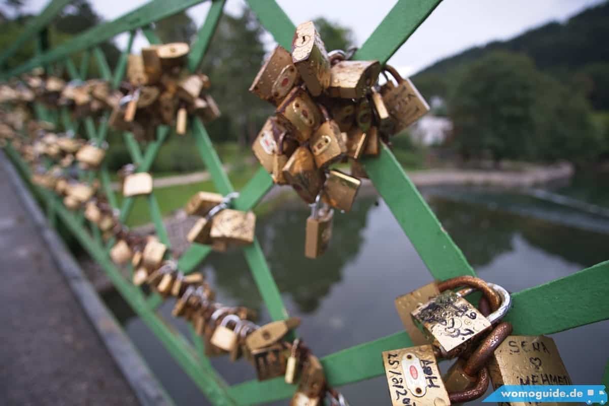 Jajce Brücke Mit Schlösser