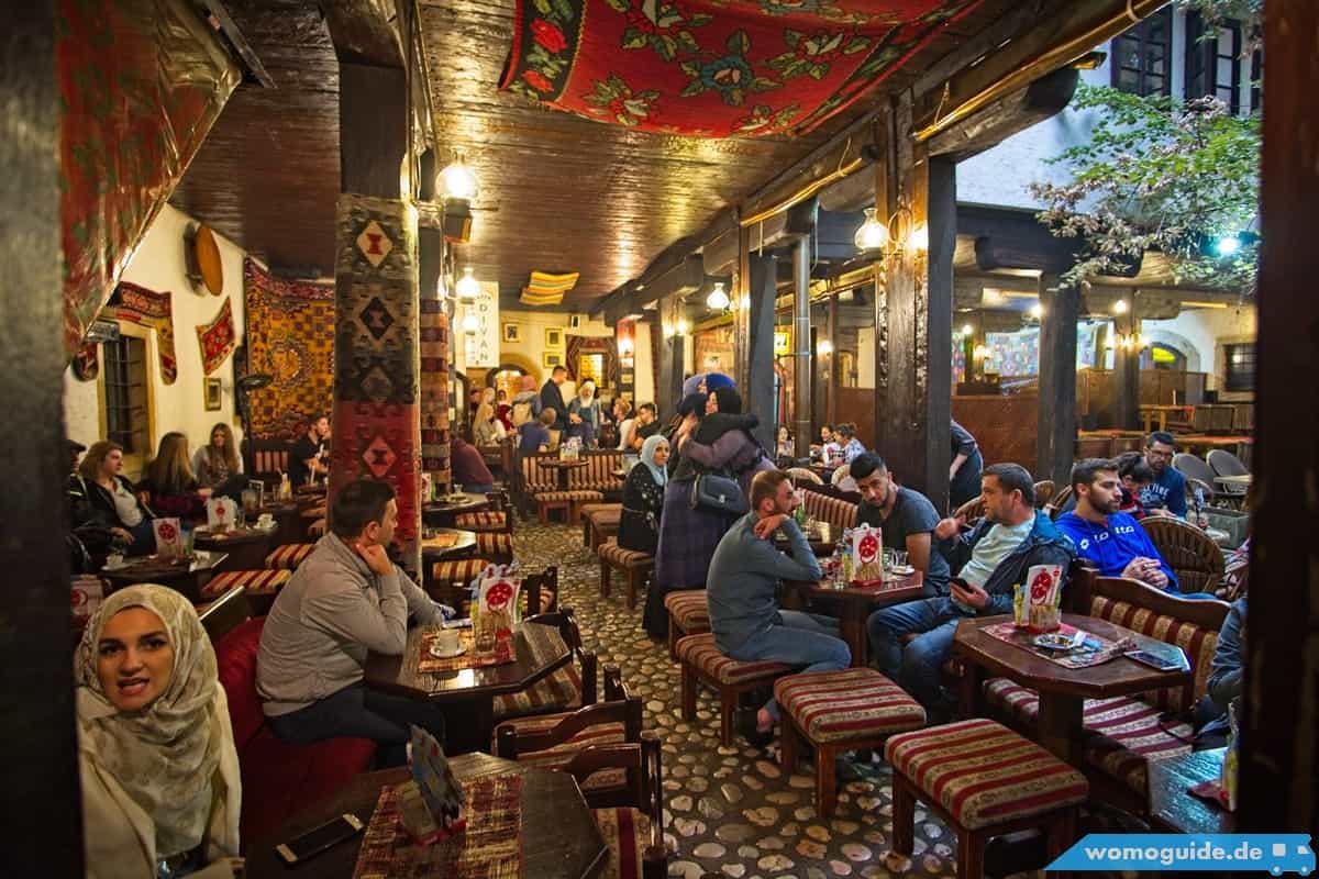 Tee Trinken In Sarajewo