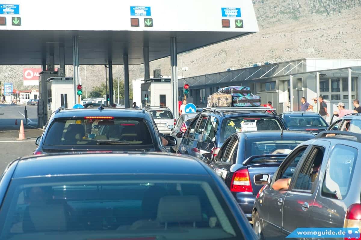 Grenzübergang Albanien