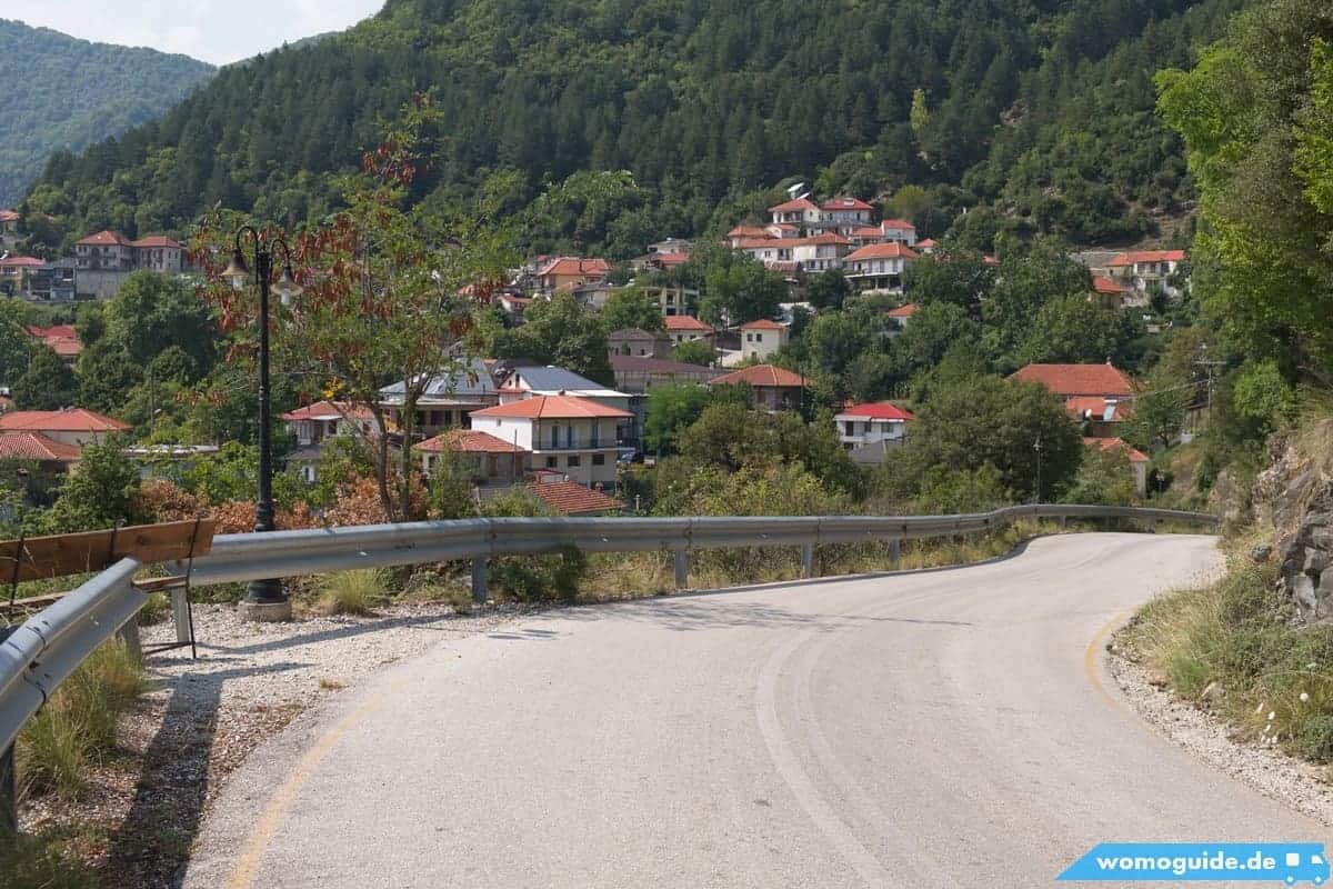 Enge, Steile Straße In Griechenland