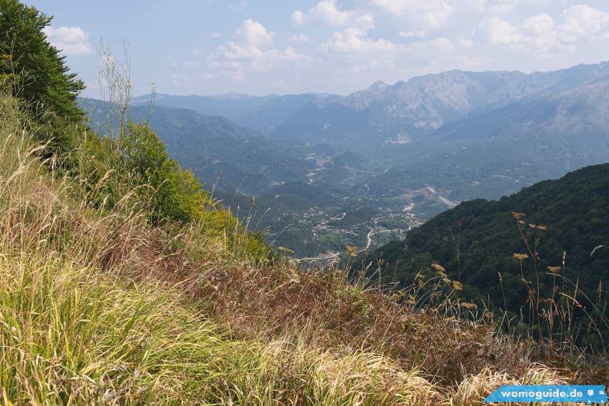 Aussicht Auf Berglandschaft In Griechenland