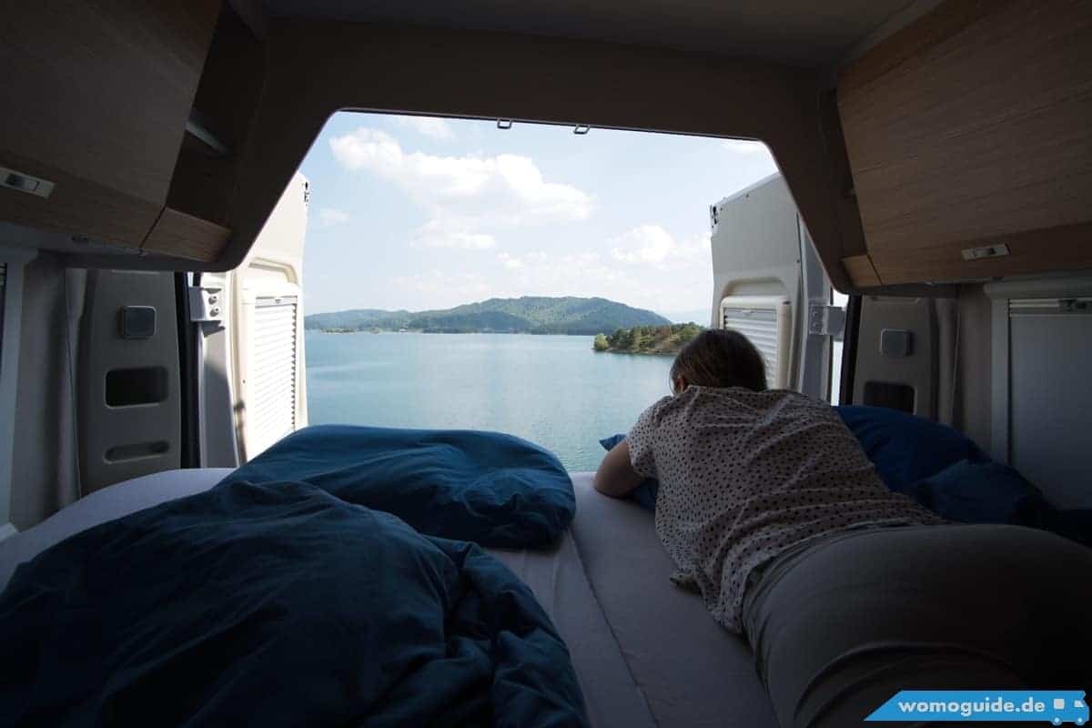 Aoou See: Blick Aus Dem Wohnmobil