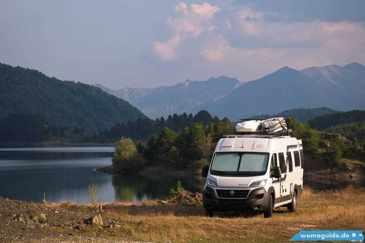 Wohnmobil Vor Dem Aoou See