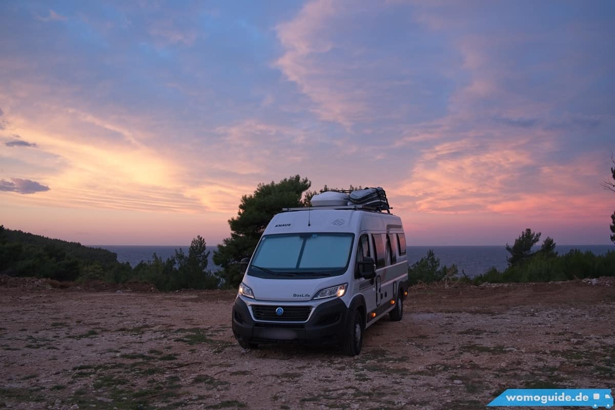 Camper Van In Kroatien