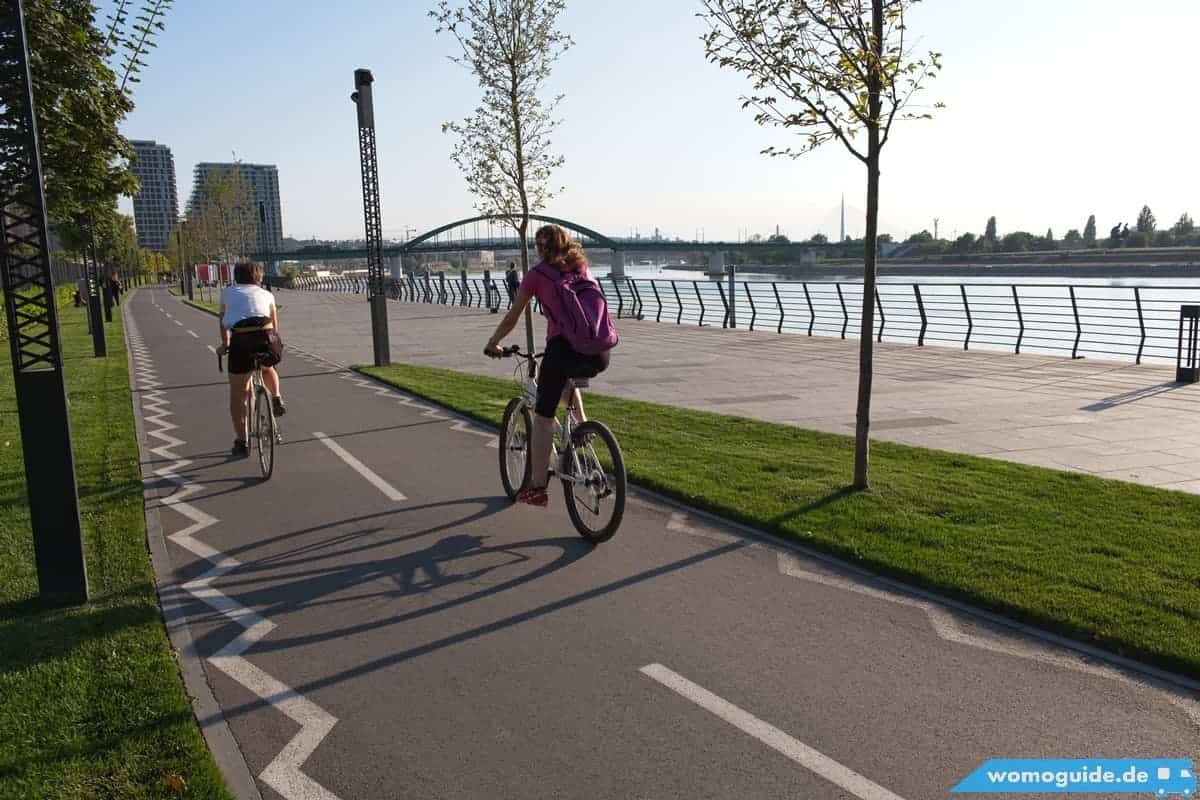 Belgrade Waterfront: Radweg