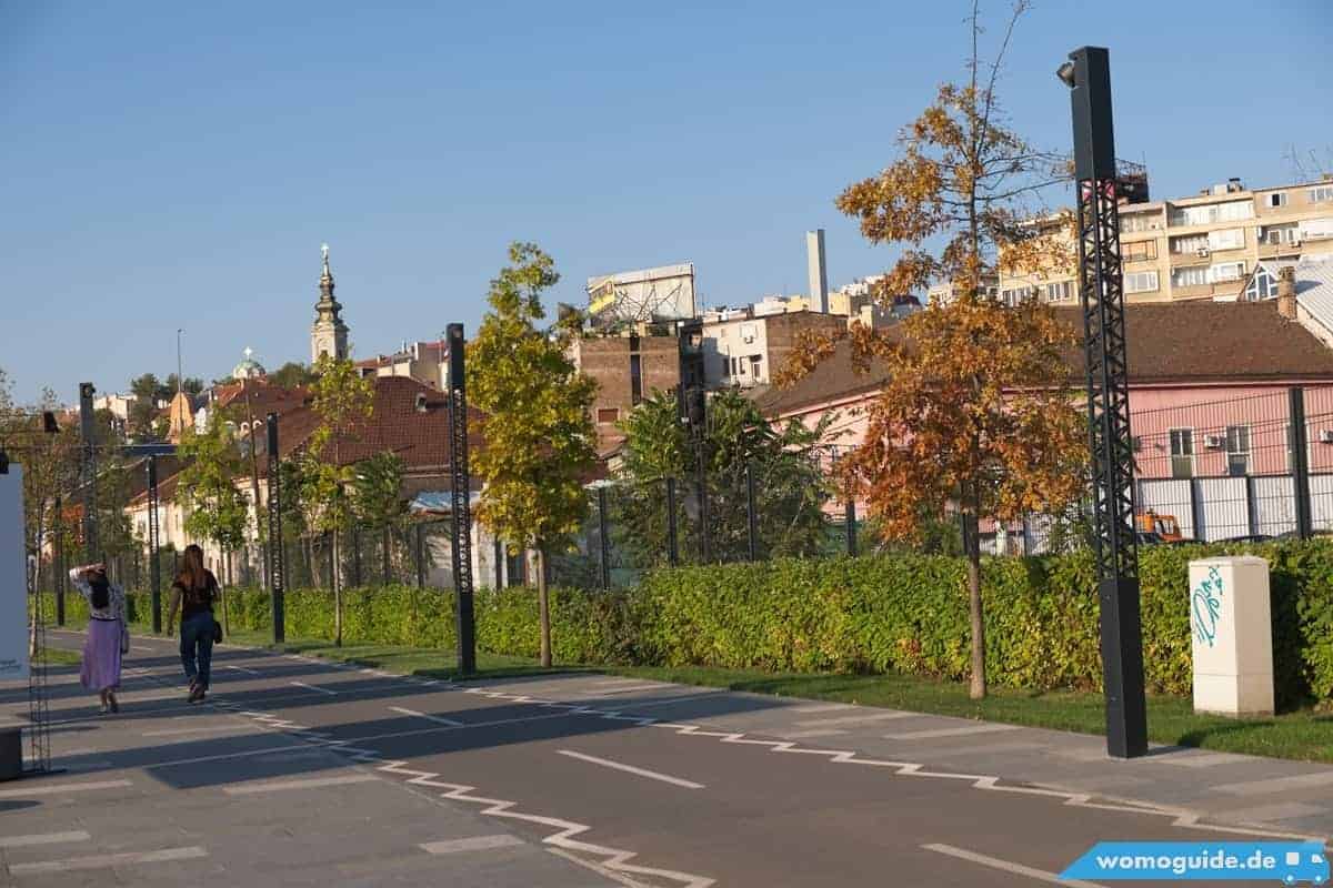 Belgrade Waterfront: Radweg
