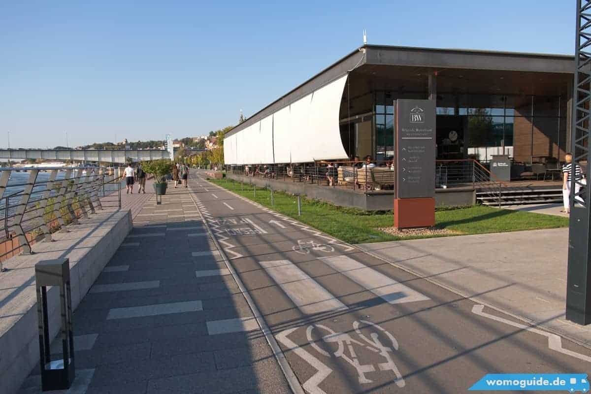 Belgrade Waterfront: Radweg