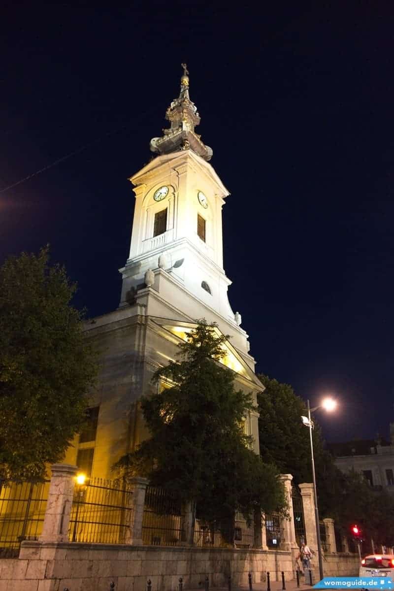 Belgrad Stari Grad Am Abend