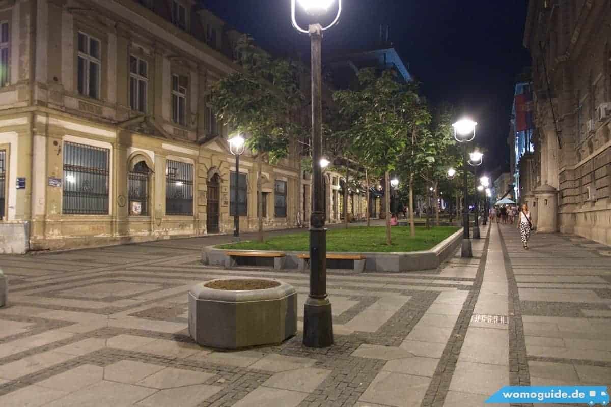 Belgrad Stari Grad Am Abend