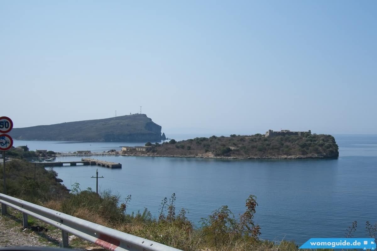 Wohnmobil In Porto Palermo, Albanien