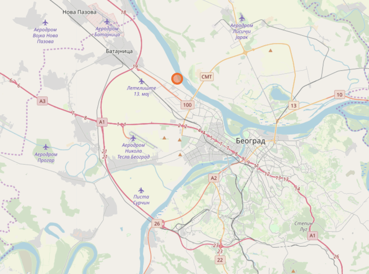 Camp Dunav In Zemun Bei Belgrad