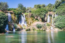 Kravica-Wasserfälle Bosnien