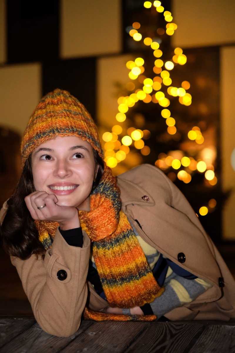 Weihnachtliches Portrait