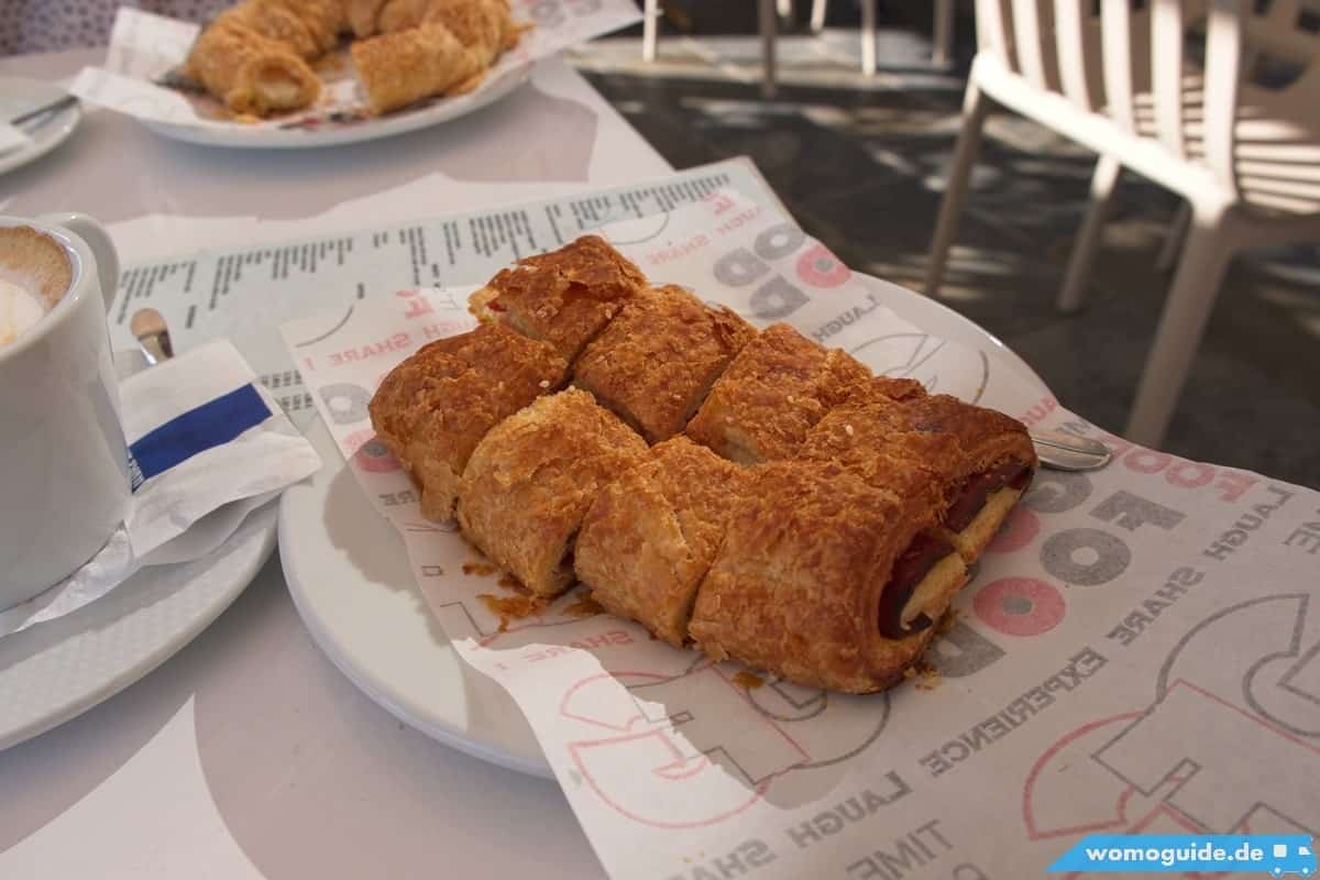 Süßer Gebäck In Einem Cafe