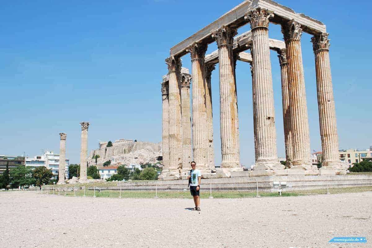 In Athen Mit Dem Wohnmobil: In Der Stadt, Olympieion