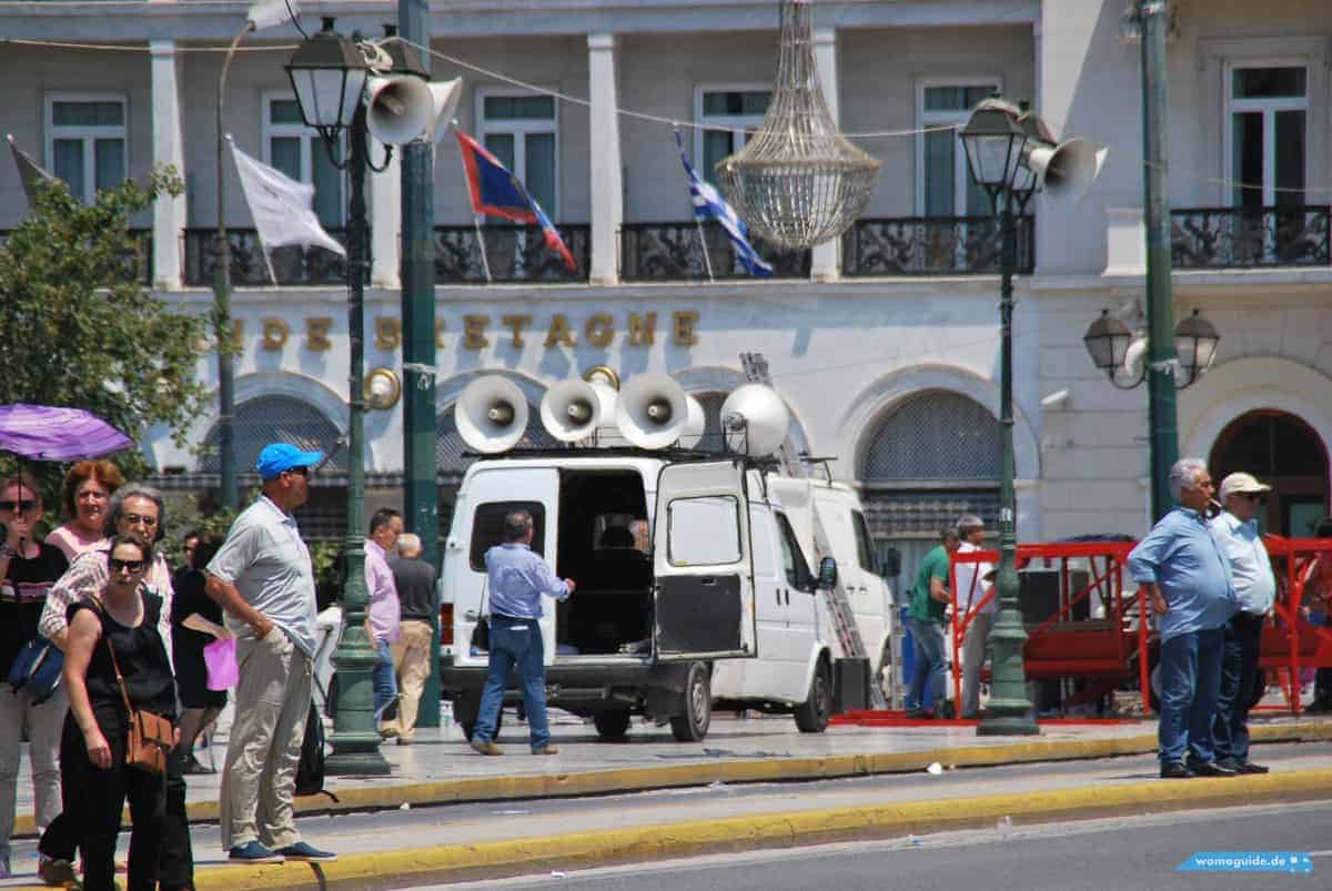 In Athen Mit Dem Wohnmobil: In Der Stadt, Armut