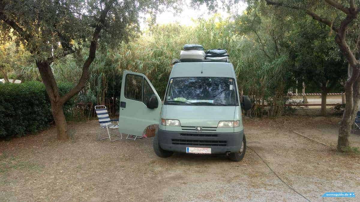 In Athen Mit Dem Wohnmobil: Camping Athens