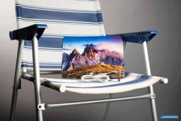 Eine Wohnmobil-Fernseh-Antenne