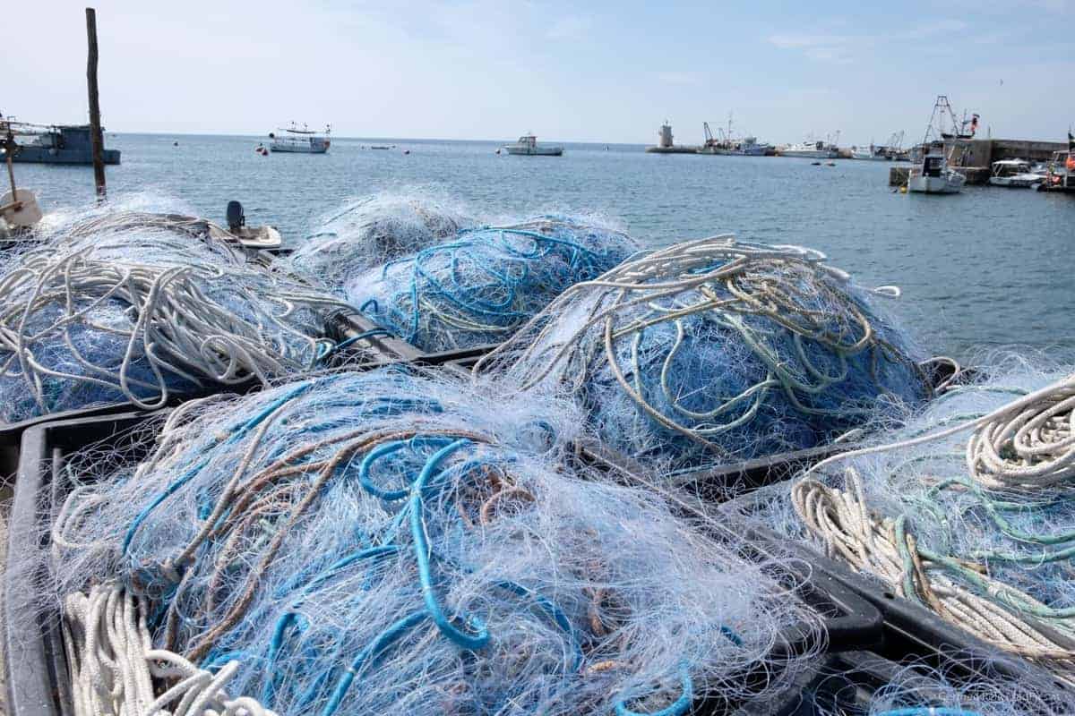 Fischernetze In Savudrija, Kroatien