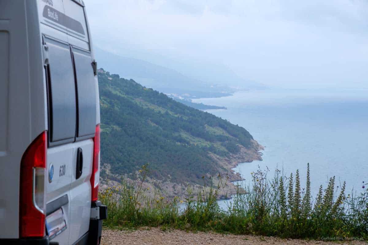 Die Küste Bei Makarska