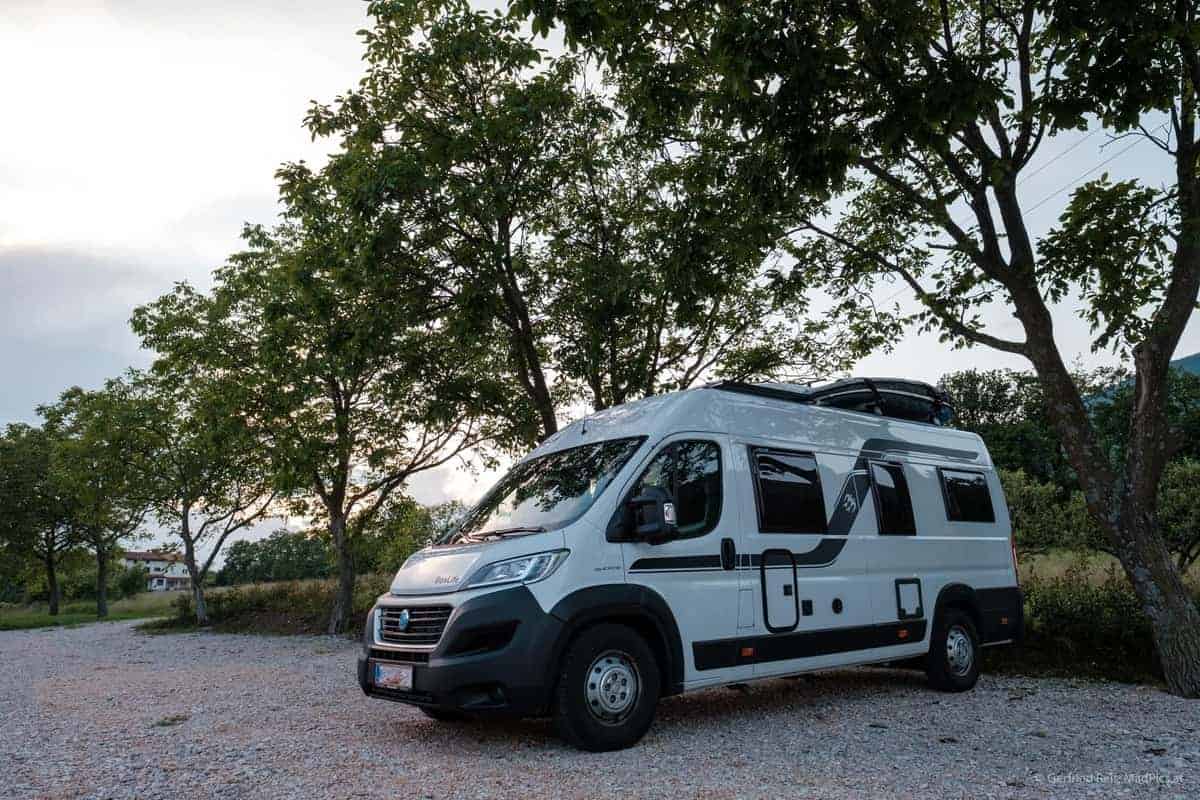 Wohnmobil-Stellplatz Im Vipava-Tal (Slowenien)