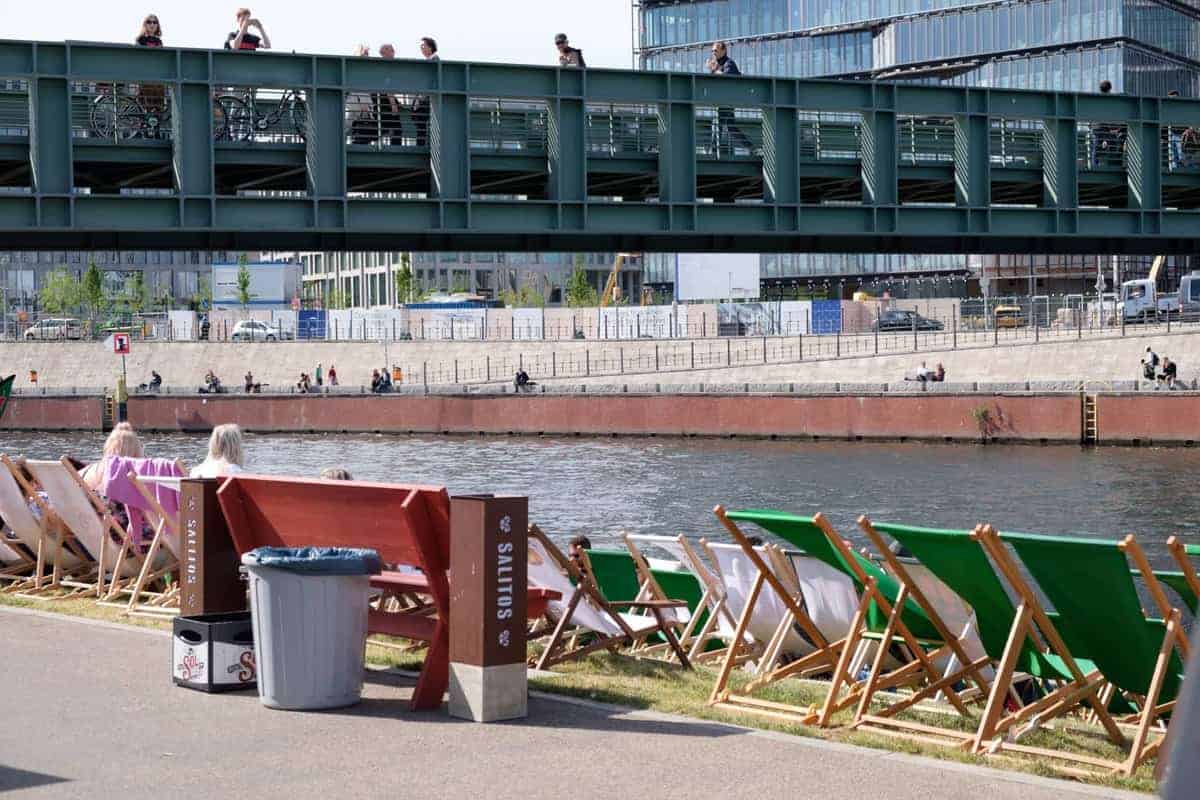 Mittagspause Im Spreebogenpark