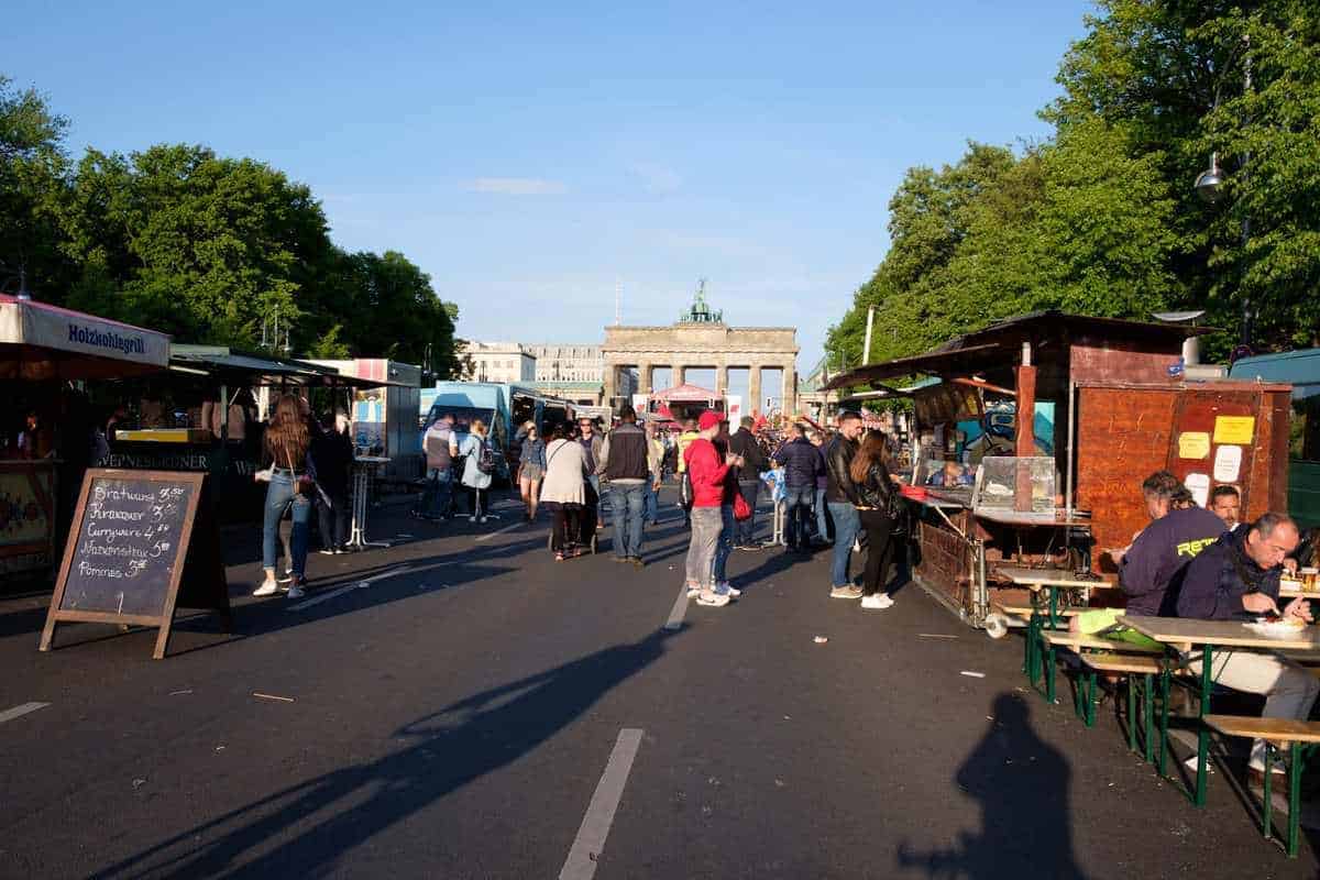 1. Mai In Berlin: Brandenburger Tor