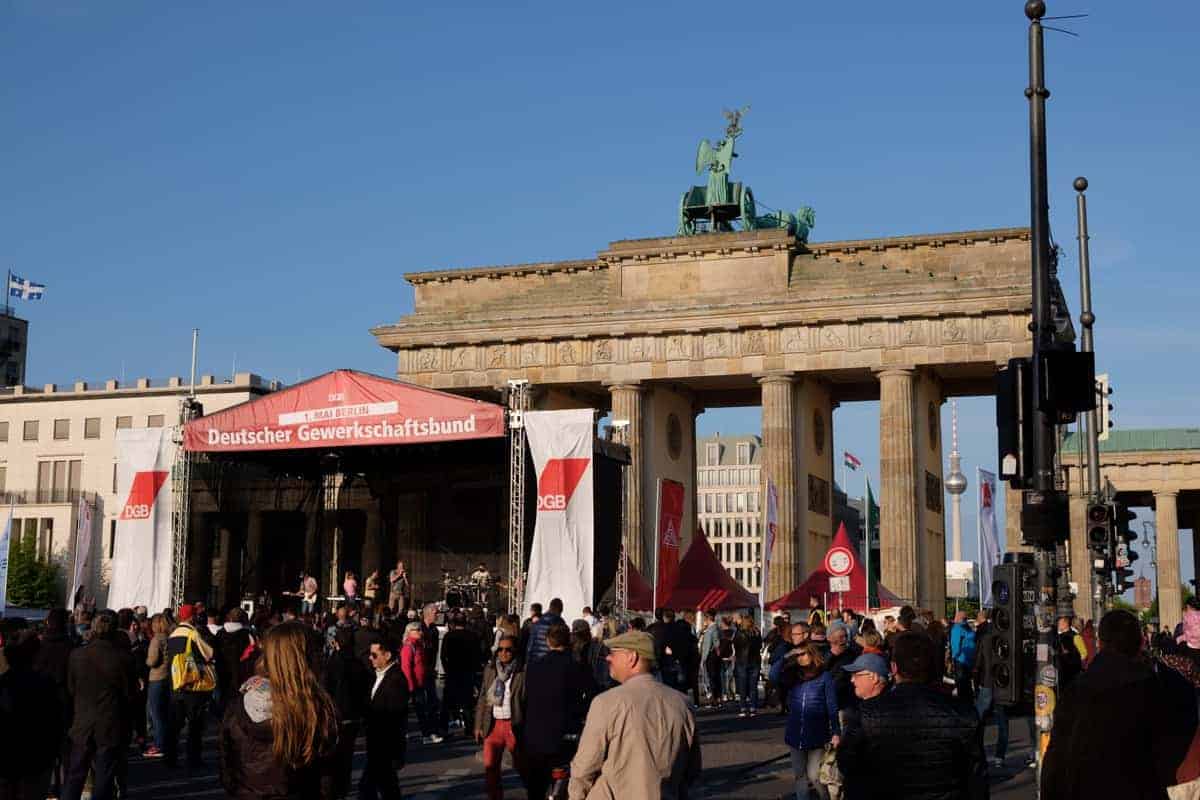 Feierlichkeiten Zum 1. Mai In Berlin