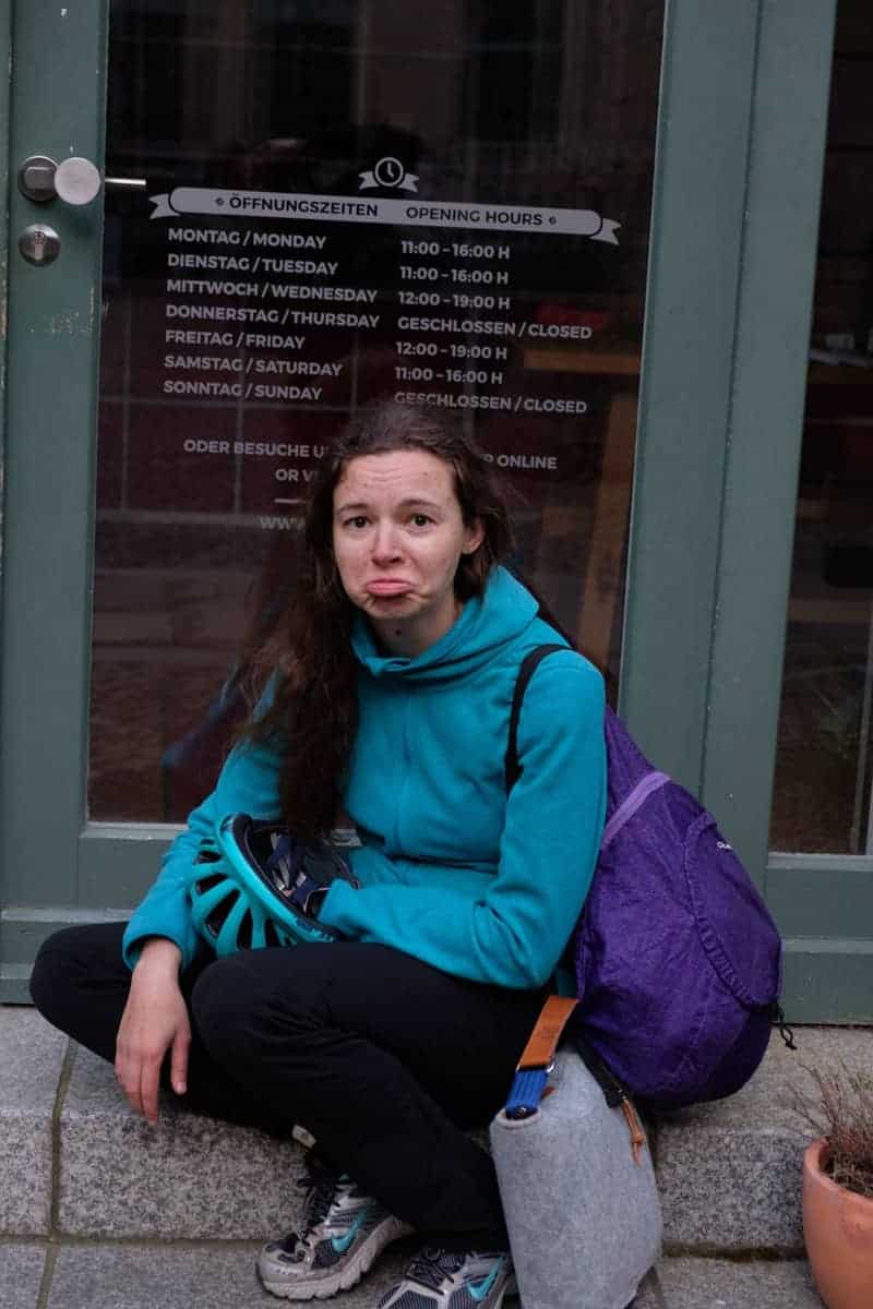 Geschlossener Strickshop In Berlin