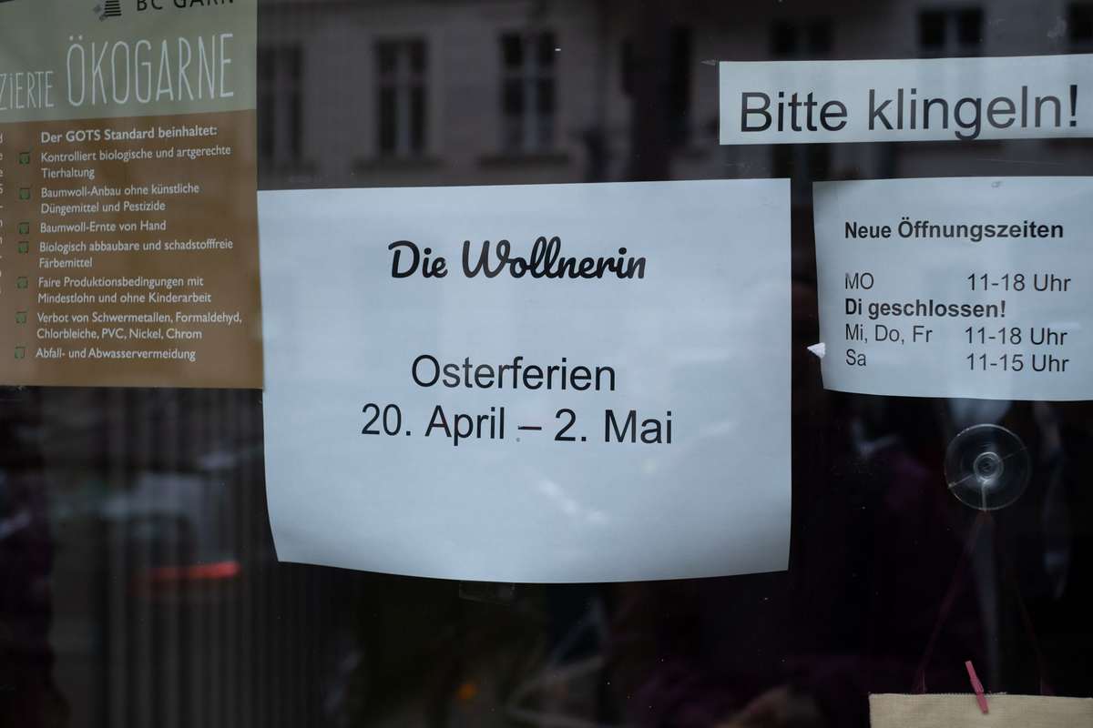 Ein Weiteres Wollladen Der Zu Hat