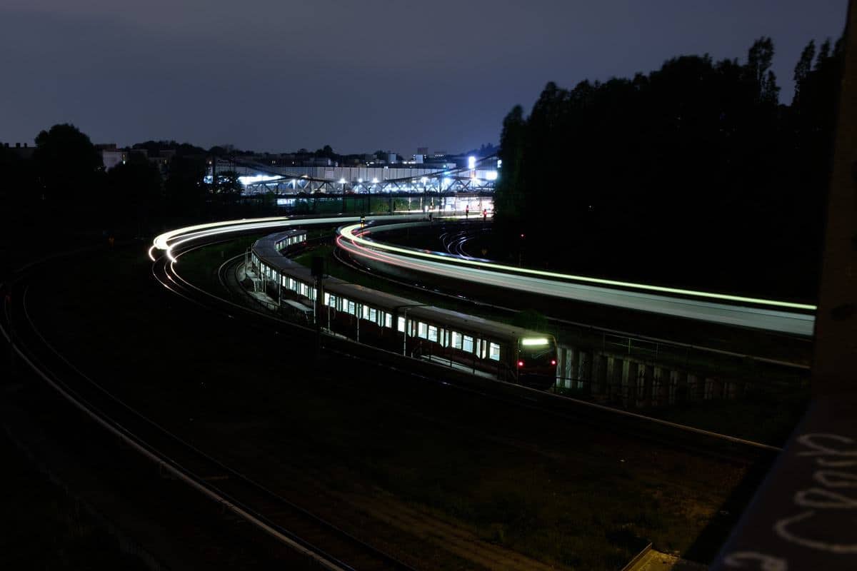 Fahrende Züge In Berlin