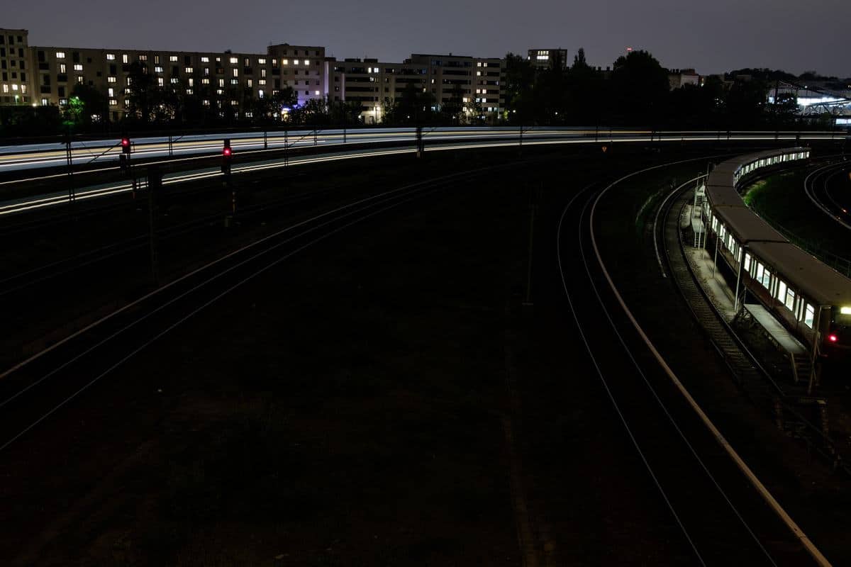 Fahrende Züge In Berlin