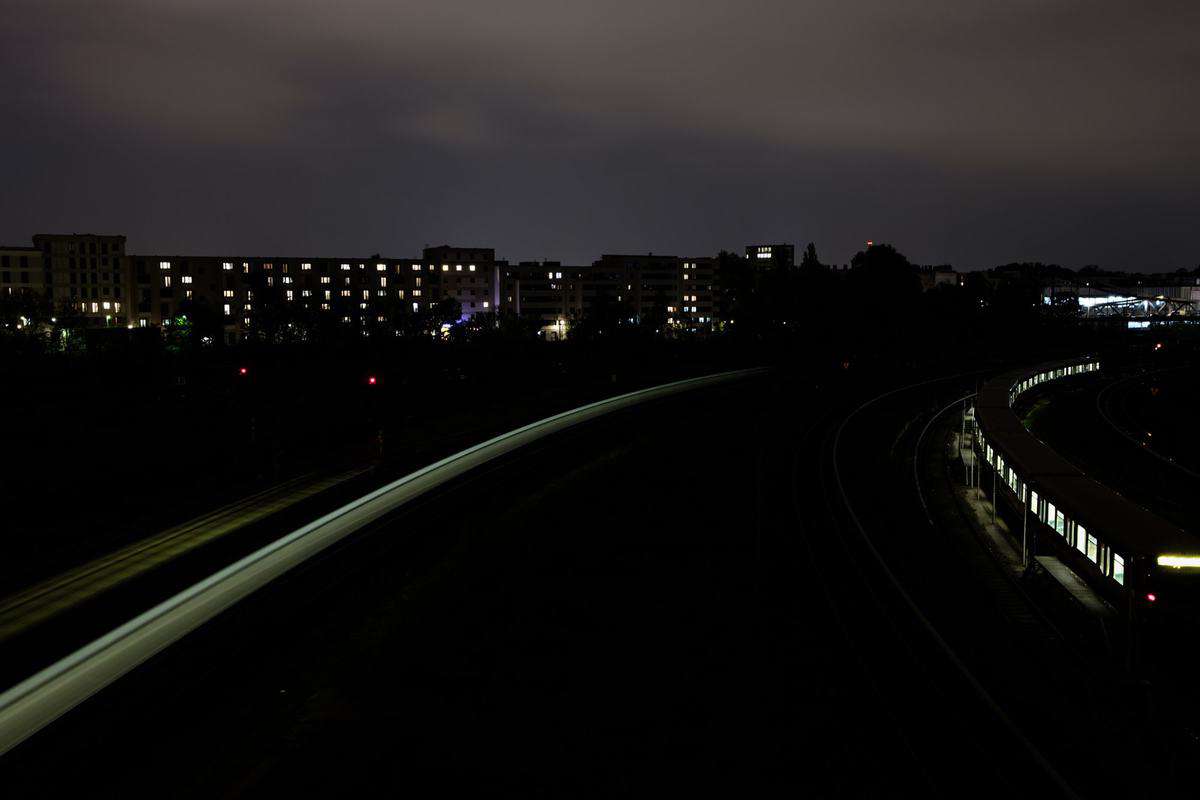 Fahrende Züge In Berlin