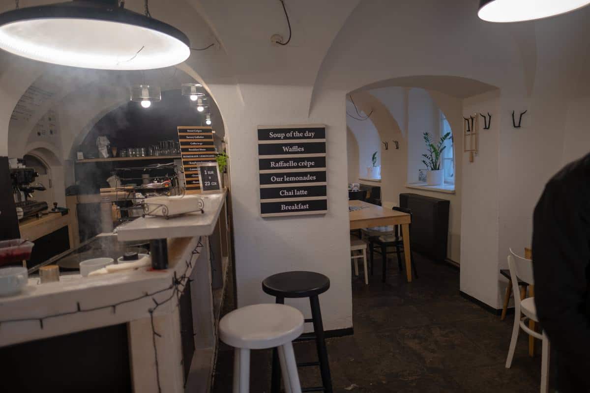 Café In Cesky Krumlov