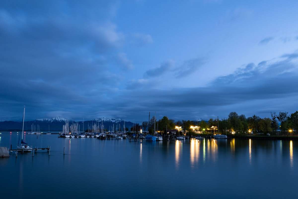 Chiemsee Im April