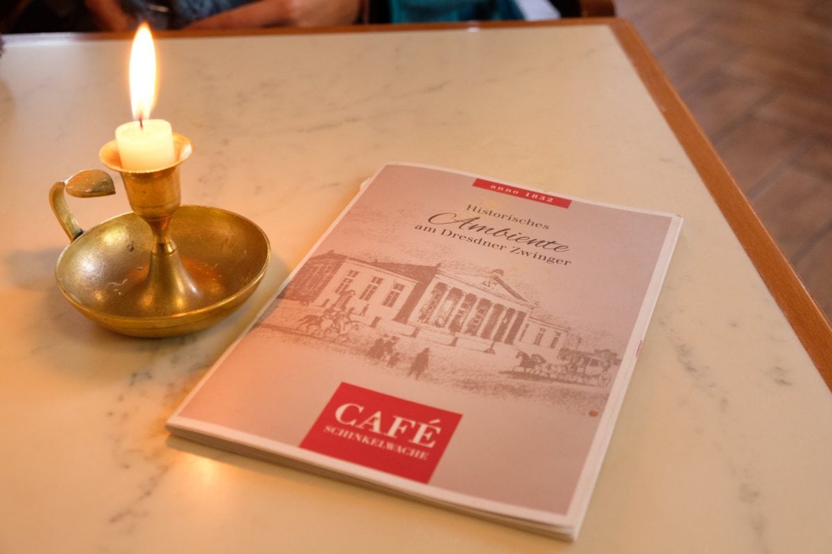 Café Schinkelwache, Dresden