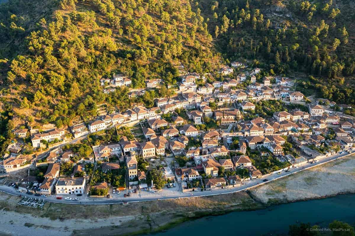 Berat von oben gesehen